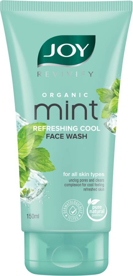 Joy Revivify Organic Refreshing Cool Mint Face Wash Price in India