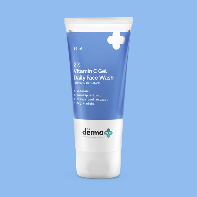 The Derma Co 2% Vitamin C Gel Daily  with Vitamin C, Rosehip & Orange Peel Extract for Glowing Skin Face Wash Price in India