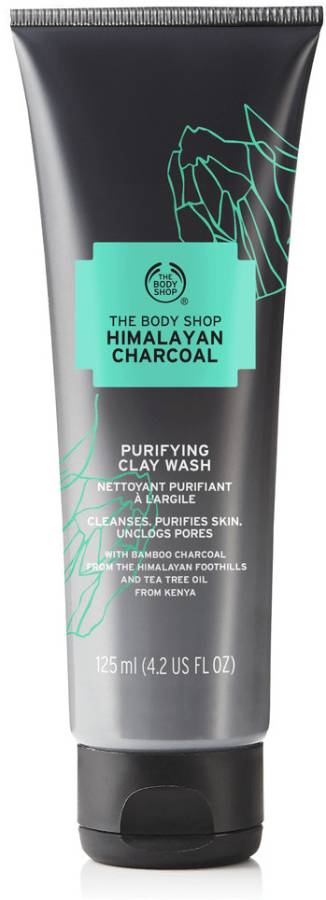 THE BODY SHOP Himalayan Charcoal Purifying clay wash Face Wash Price in India