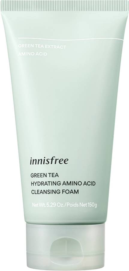innisfree Green Tea Hydrating Amino Cleansing Foam Face Wash Price in India