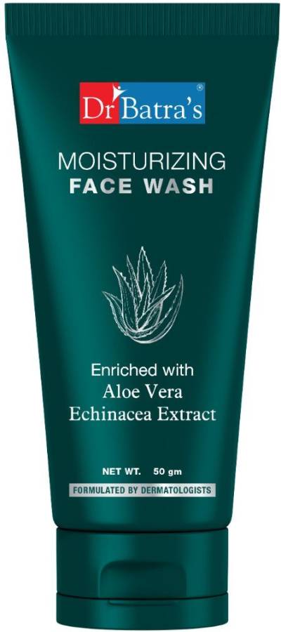 Dr Batra's Moisturizing  Enriched With Aloe Vera Soft ,Hydrated & Supple Skin - 50 gm Face Wash Price in India
