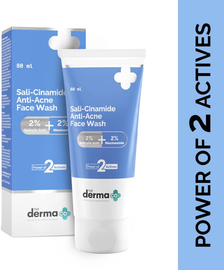The Derma Co Sali-Cinamide Anti-Acne  with 2% Salicylic Acid & 2% Niacinamide Face Wash Price in India