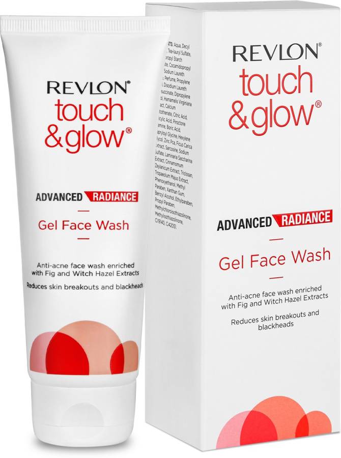 Revlon Touch & Glow Advanced Radiance Anti-Acne Gel  With Salicylic Acid Face Wash Price in India
