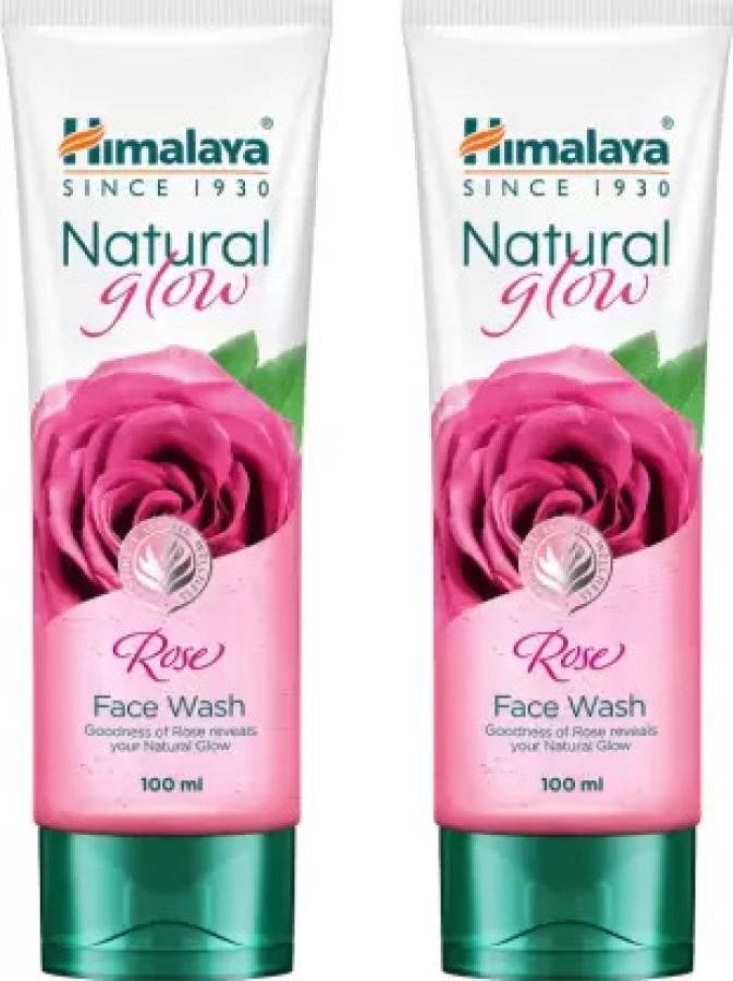 HIMALAYA Natural Glow Rose  100ML (Pack of 2) Face Wash Price in India