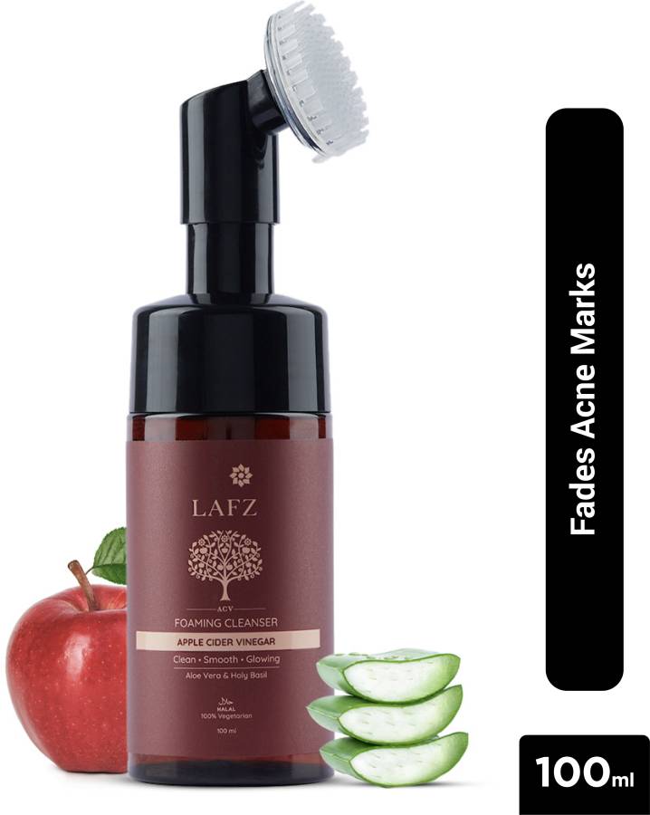 LAFZ Apple Cider Vinegar Deep Cleanse with Aloe Vera & Basil Foaming Face Wash Price in India