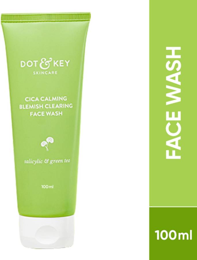 Dot & Key Cica 2% Salicylic with Tea Tree Oil for Oily Acne Prone Skin  Face Wash Price in India