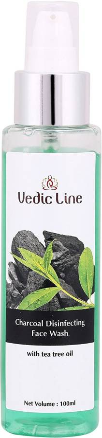 Vedic Line Active Charcoal Disinfecting  Face Wash Price in India