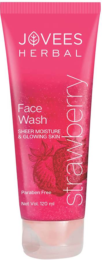 JOVEES Strawberry  dry skin developed with the latest scientific processes Face Wash Price in India