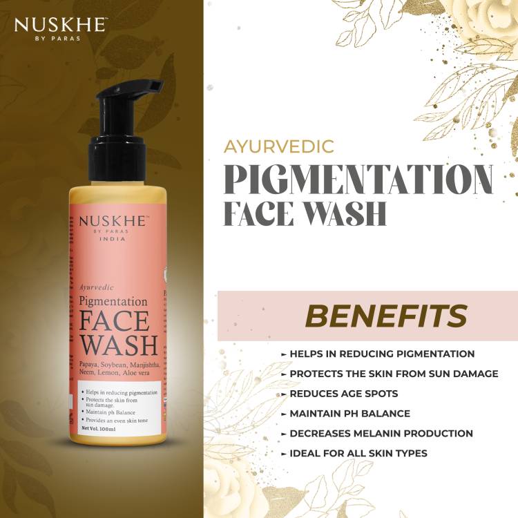 Nuskhe By Paras Pigmentation Facewash For Men and Women Face Wash Price in India