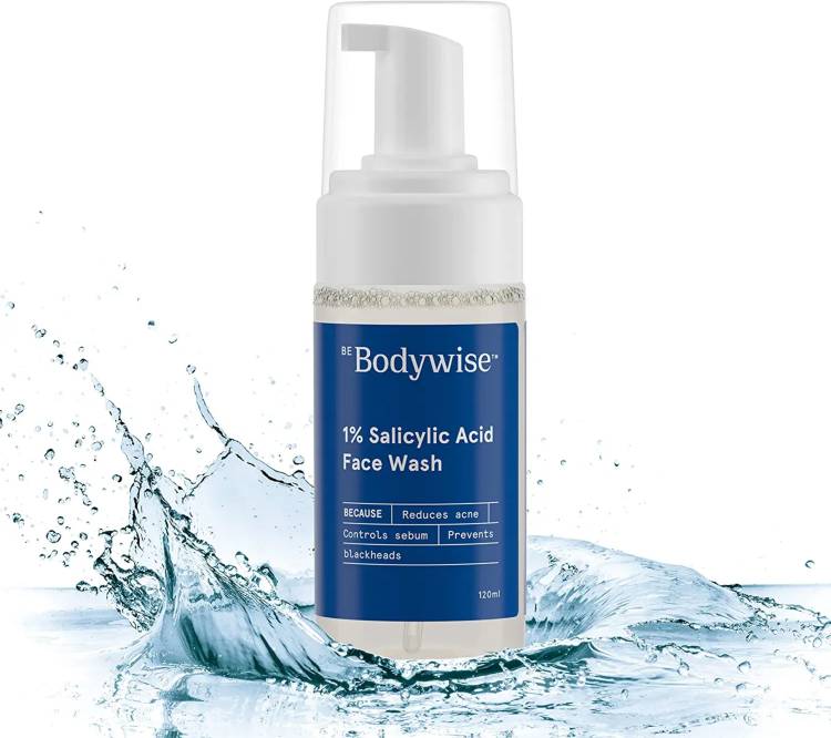 Bodywise 1% Salicylic Acid, Oil Control  for Acne, Pimples | Paraben & Soap Free Face Wash Price in India