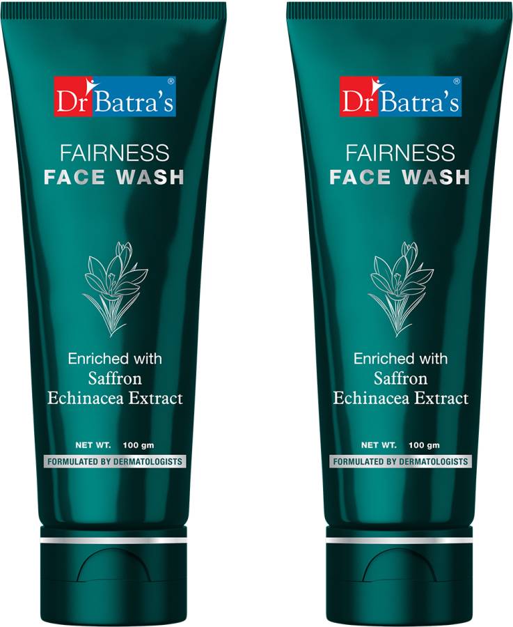 Dr Batra's Fairness  Enriched With Saffron & Echinicea Extract - 100 gm Face Wash Price in India