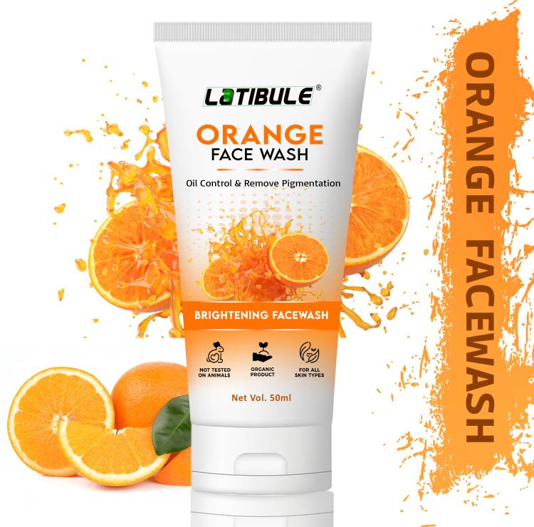 Latibule Orange Facewash For Skin Brightening & Lightening , Pimple Removing , Anti-Acne facewash Face Wash Price in India