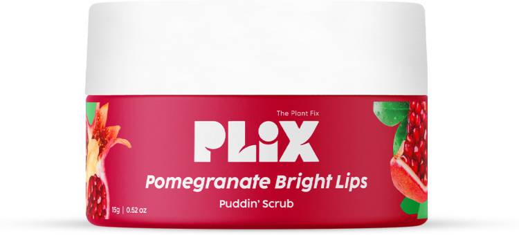 The Plant Fix Plix Pomegranate Lip Exfoliating Scrub For Dark, Dry & Chapped Lips Scrub Price in India