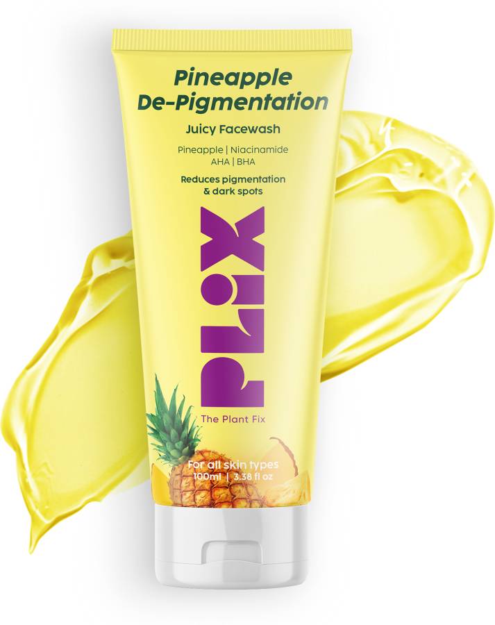 Plix 5% Pineapple Foaming Facewash For Depigmentation & Even Toned Complexion Face Wash Price in India