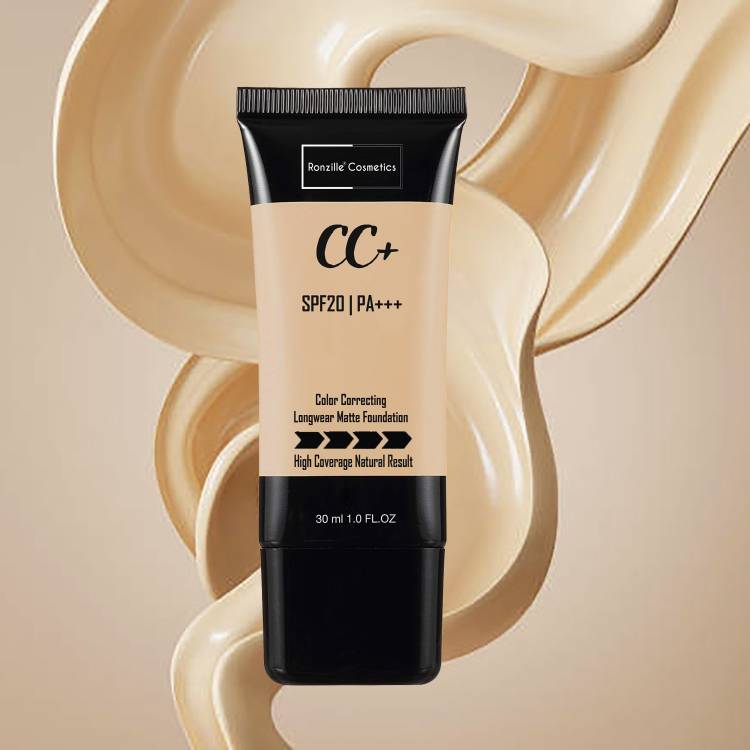 RONZILLE Color Correcting Longwear Matte Foundation-01 Foundation Price in India