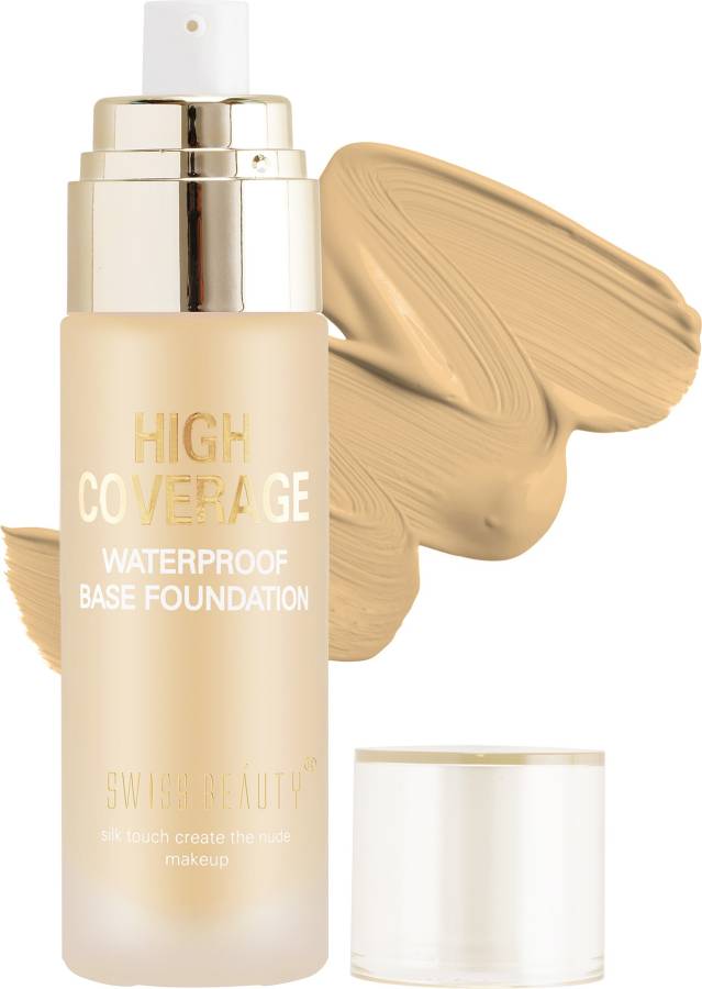 SWISS BEAUTY High Coverage Waterproof, Face Makeup, Base Foundation Price in India