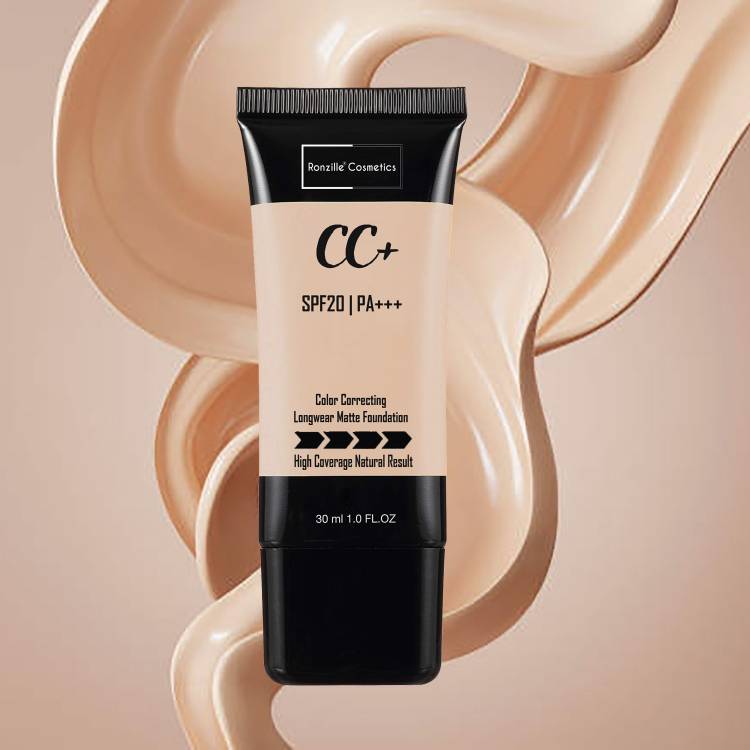 RONZILLE Color Correcting Longwear Matte Foundation-02 Foundation Price in India