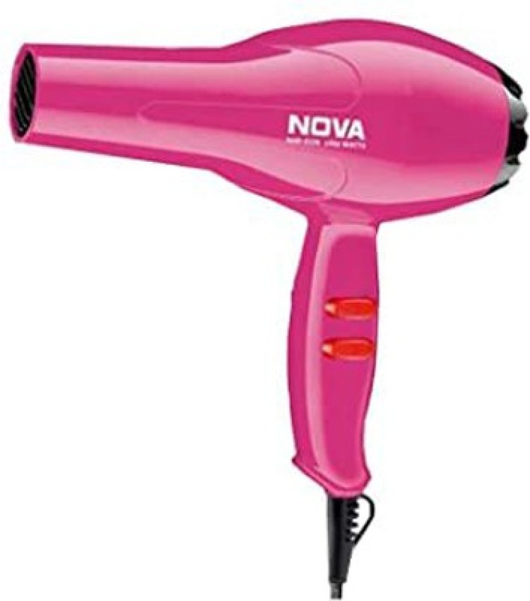 Nova NHP 8100 Silky Shine 1200 Watts Hot and Cold Foldable Hair Dryer Black