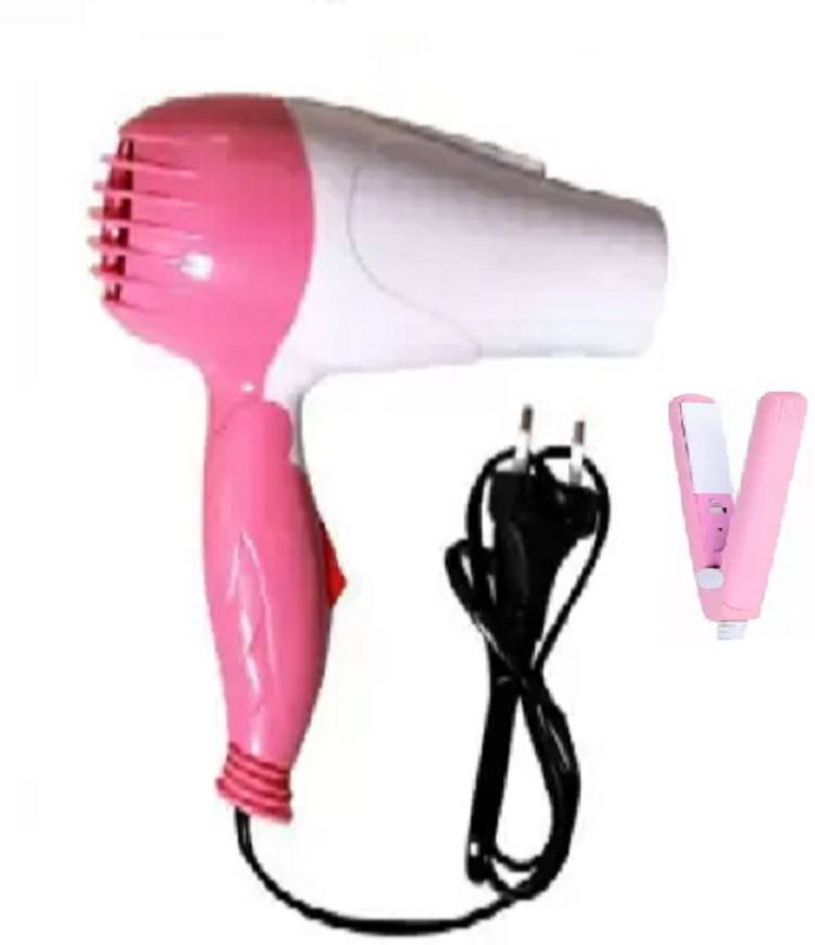 UNNTEESH PROFESSIONAL MINI HAIR DRYER AND MINI STRAIGHTENER FOR HAIR Hair Dryer Price in India