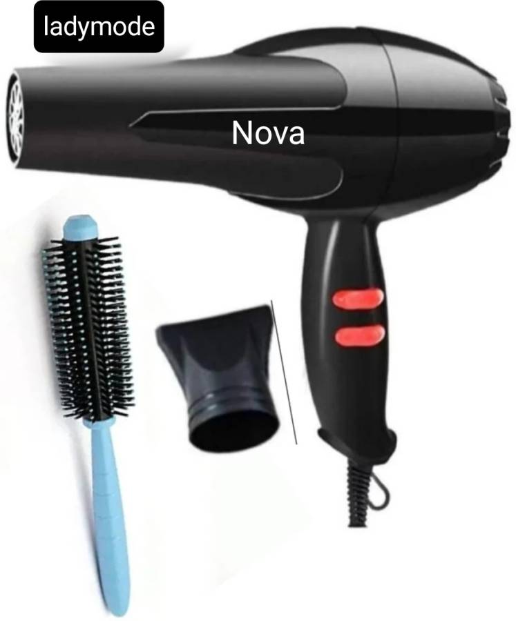 Ladymode Nova 6130 hair dryer or rolar comb multiclour Hair Dryer Price in India