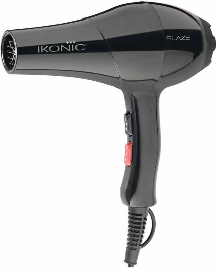 Ikonic Professional Blaze Black Hair Dryer - 1800 Watts Hair Dryer Price in India