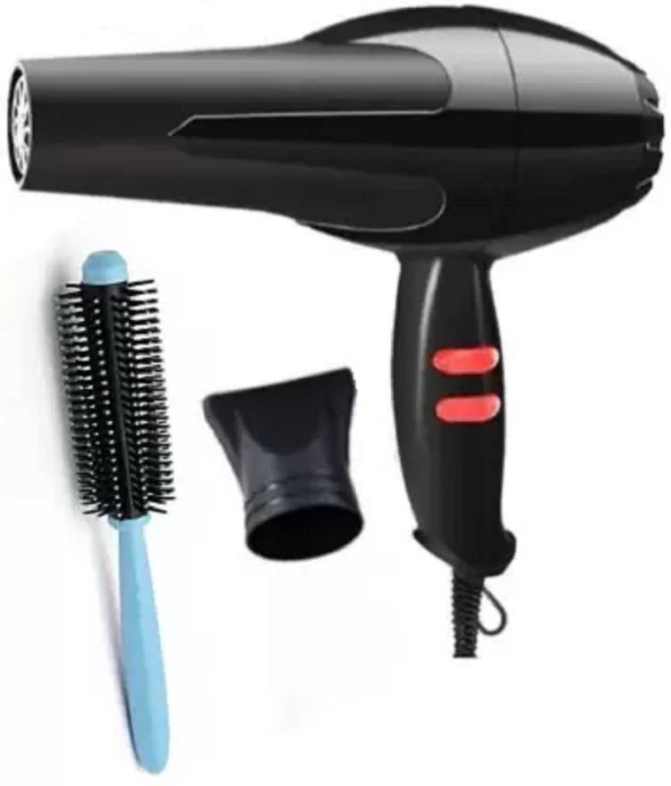 RK INDIA HAIR DRYER 1500 WATT 2SPEED /2 HEAT SETTING WITH ROLING CURLING COMB MULTICOLOUR Hair Dryer Price in India