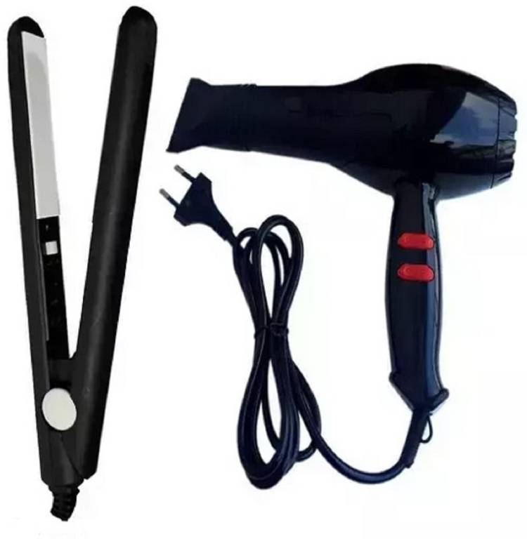 CKINDIA Professional Hair Dryer 1500 Watts and Mini Hair Straightener Combo (Multicolor) Hair Dryer Price in India