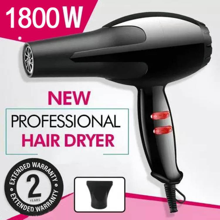 MARSELITE NV-6130 Professional Hair Dryer for Men & Women I Styling Nozzle,3 Heat Setting Hair Dryer Price in India