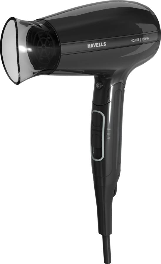 HAVELLS HD3191 1600W Unisex Foldable Hair Dryer Hair Dryer Price in India