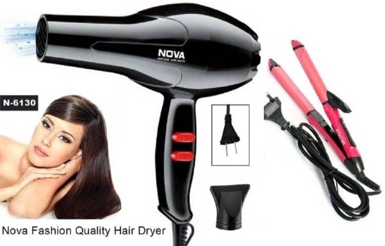 Ladymode Nova N6130 hair dryer or Nova 2 in one straightener Hair Dryer Price in India