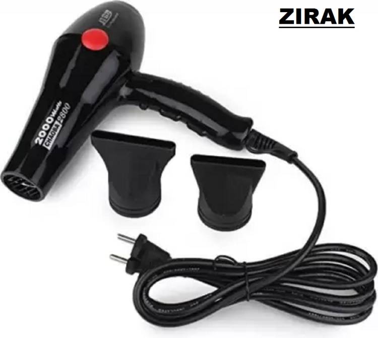 ZIRAK Professional Stylish Hair Dryers For Womens And Men Hot And Cold Hair Dryer Hair Dryer Price in India