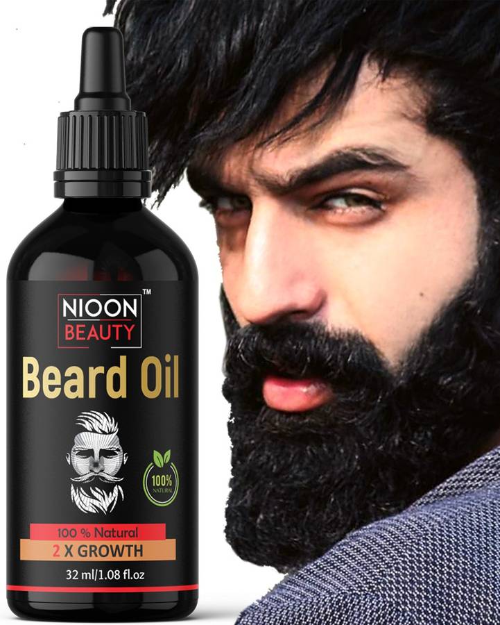 NIOON Dashing Look Style of Your Beard Growth Oil for Men Hair Oil Price in India