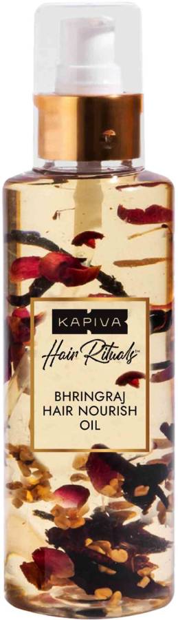 Kapiva Bhringraj Hair Nourishing Oil|100% Ayurvedic Oil for Hair Volume Hair Oil Price in India