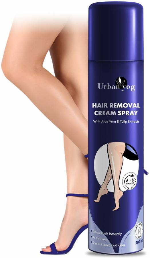 URBANYOG Hair Removal Cream Spray | Painless Body Hair Removal for Women’s Spray Price in India