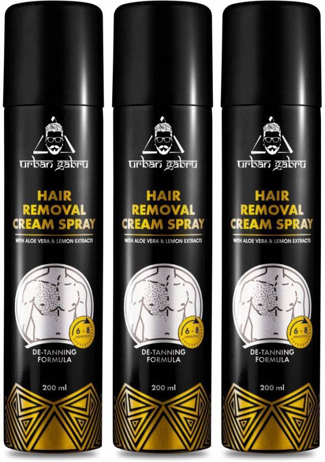 urbangabru Hair Removal cream Spray | Chest, Back, Legs & Under Arms Spray  Price in India, Full Specifications & Offers 