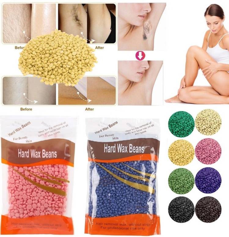 Herrlich PAINLESS BEANS HARD WAX MULTI COLOR BEST FOR HAIR REMOVAL Wax Price in India