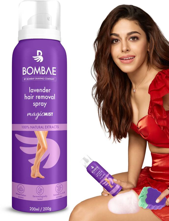 Bombae Hair Removal Cream Spray | Hair Removal for Women’s Hands, Legs & Under Arms | Spray Price in India
