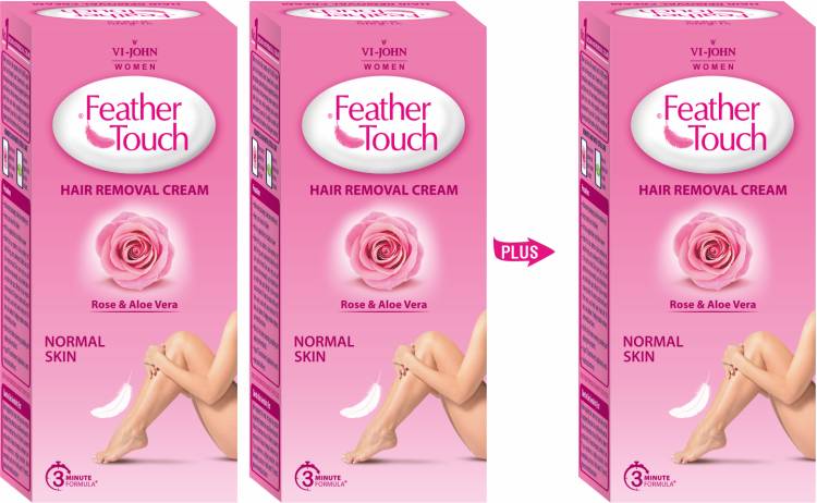 VI-JOHN FEATHER TOUCH Rose Hair Removal for Salon-like Finish No Ammonia Smell Cream Price in India