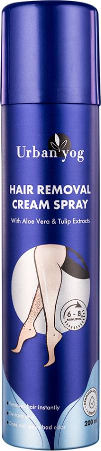 URBANYOG Hair Removal Cream Spray for Women | Body Hair Removal Hands, Legs & Under Arms Spray Price in India