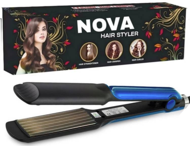 BAZER (NOVA) ND-12C PRO Professional Crimping Machine for Hair Electric Hair Crimper Hair Styler Price in India