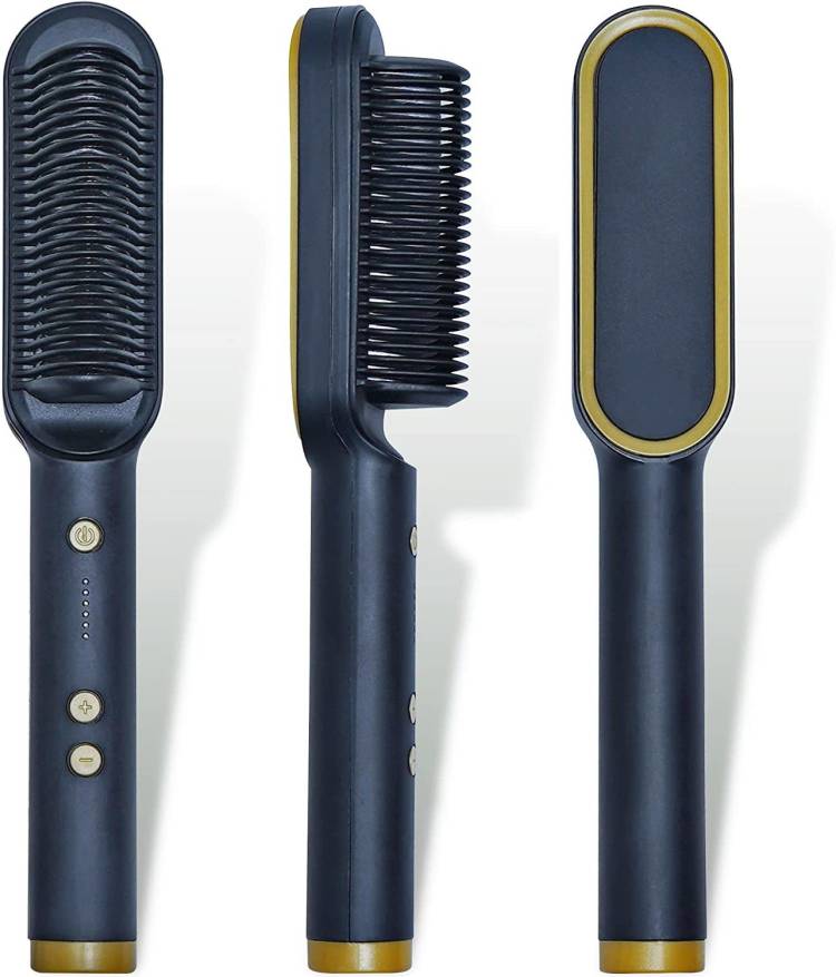 Porchex Women&Men Hair Straightener Comb for Hair Styler multicolor Straightener Brush Hair Straightener Brush Price in India