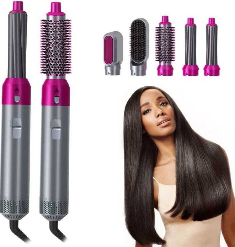 CREATION BAZAAR Hair Dryer Brush Styler Straightener Volumizer Detachable Dryer Hair Straightener Price in India