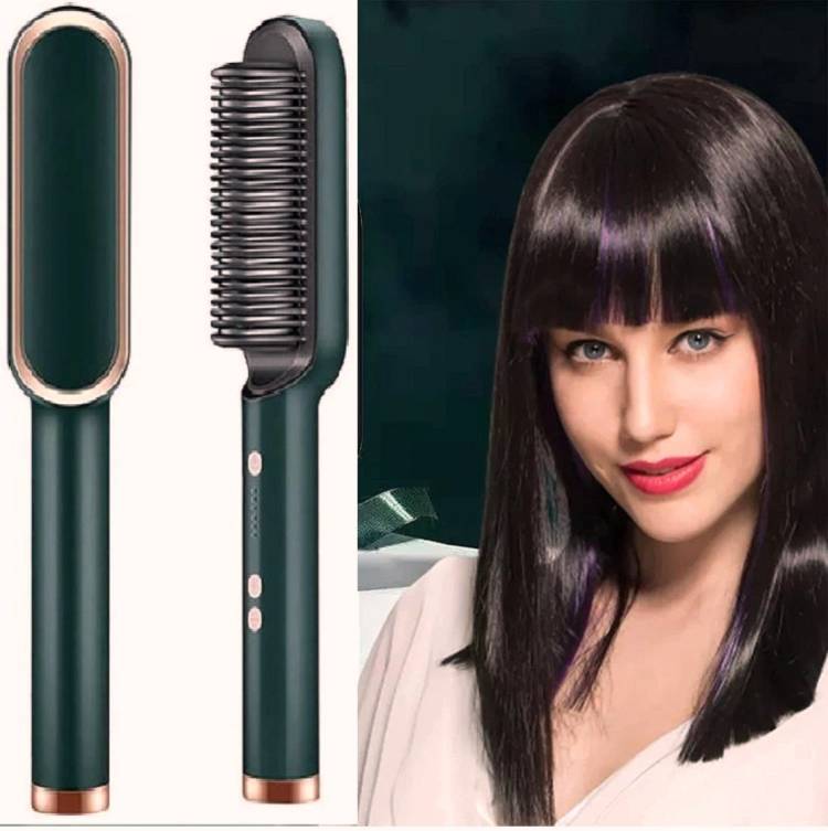 ASHVI CITY Straightener machine Brush Hair Straightener Comb for Women & Men Hair Straightener 26 Hair Straightener Brush Price in India