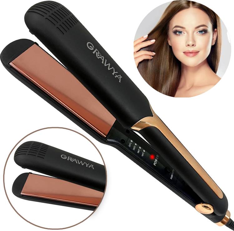 Grawya Professional 8215 S Neo Tress Hair Straight & Style with Floating Flat Ceramic Plate for Women Hair Straightener Price in India