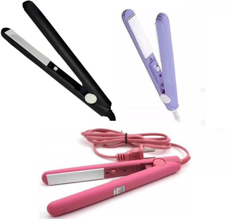 Lusty soul Mini Professional Hair Straighteners Flat Iron Designed for Teen Pack of 3 Hair Straightener Price in India