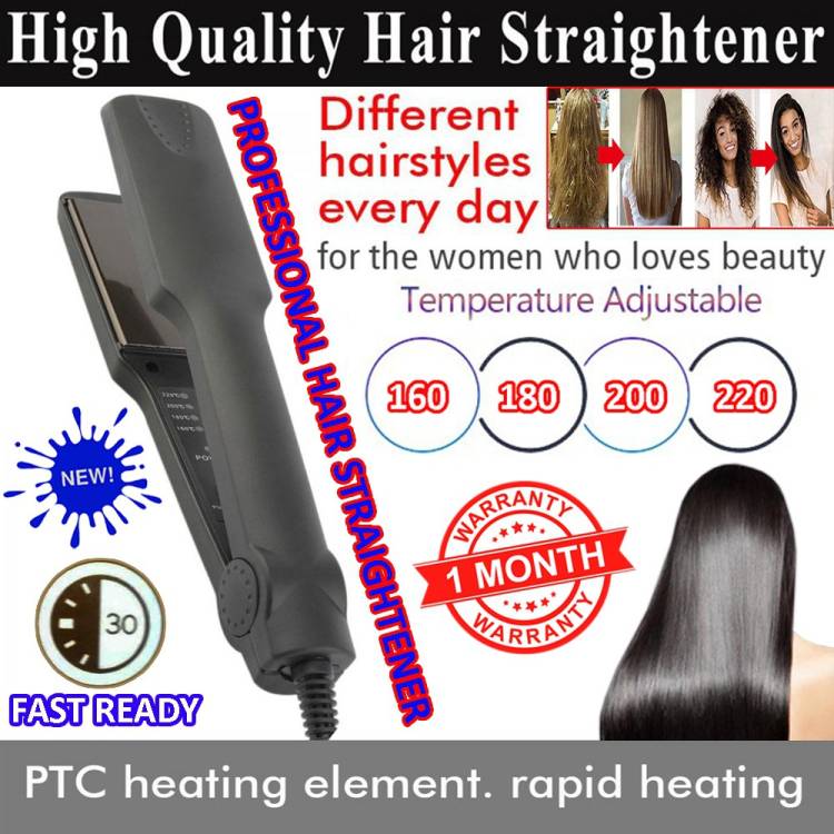 BVCX KM 329 Women 40W Professional Ceramic Plate Hair Straightener Flat Iron Hair Straightener Price in India