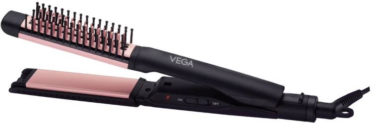 VEGA Glam Shine 2 in 1 Hair Straightener & Brush VHSSB-01 Hair Straightener Price in India