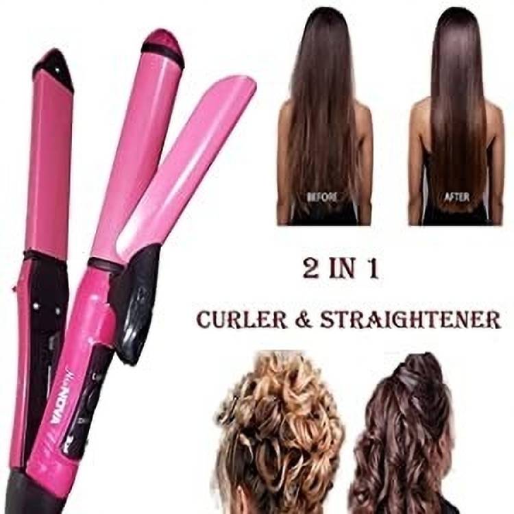 aljammay 2 in 1 Hair Straightener and Curler( 2 in 1 Combo ) | hair straightening machine Hair Straightener Price in India