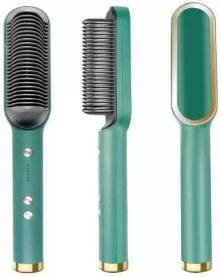 FIEUSCHE Small Hair Professional Straightener Comb Hair Straightener Brush Price in India