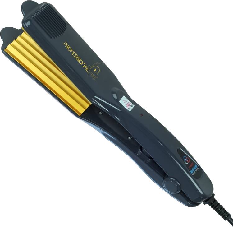 PROFESSIONAL FEEL Hair Crimping Machine 4X Protection Coating Gold Crimping Machine Electric for Woman Give Your Hair Iconic Glam Look with Advance Hair Technology Hair Styler Price in India